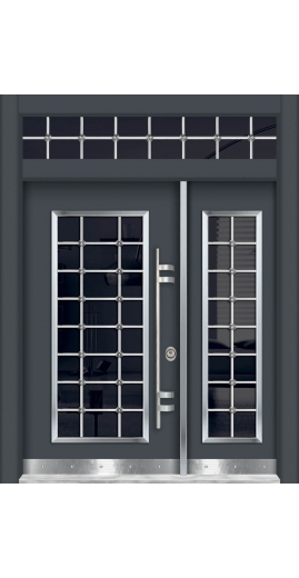Wrought Iron & Blinds 8013