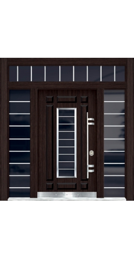 Wrought Iron & Blinds 8016